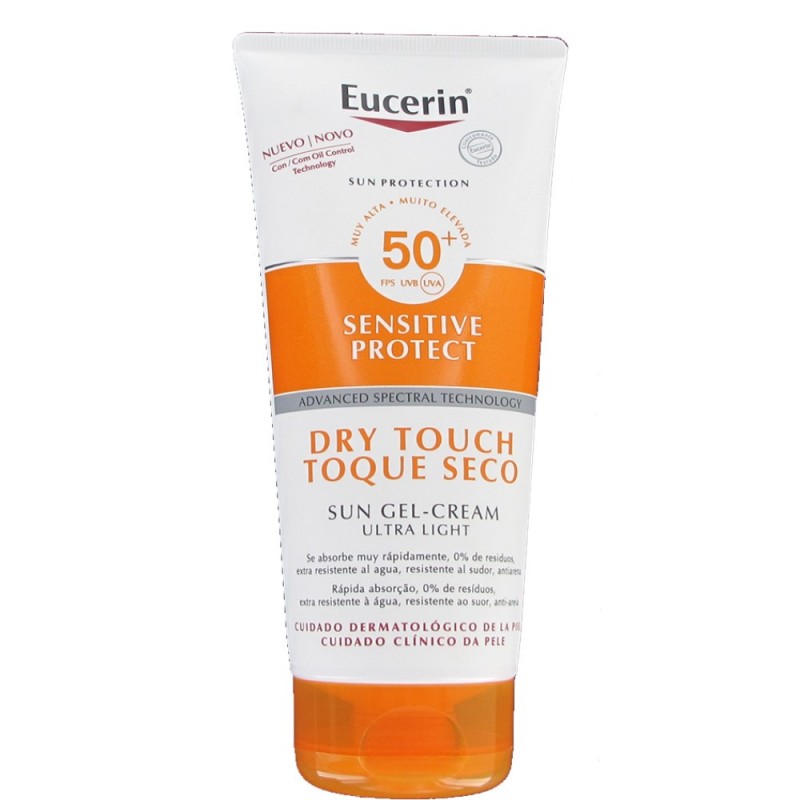 Eucerin sun body cream dry touch 50+ Sensitive protect 200 ml Farmacia Almassera